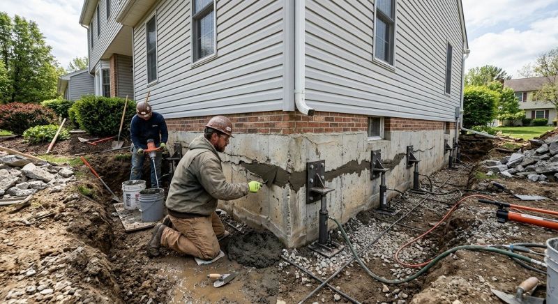 Basement Foundation Repair in Danville, NH