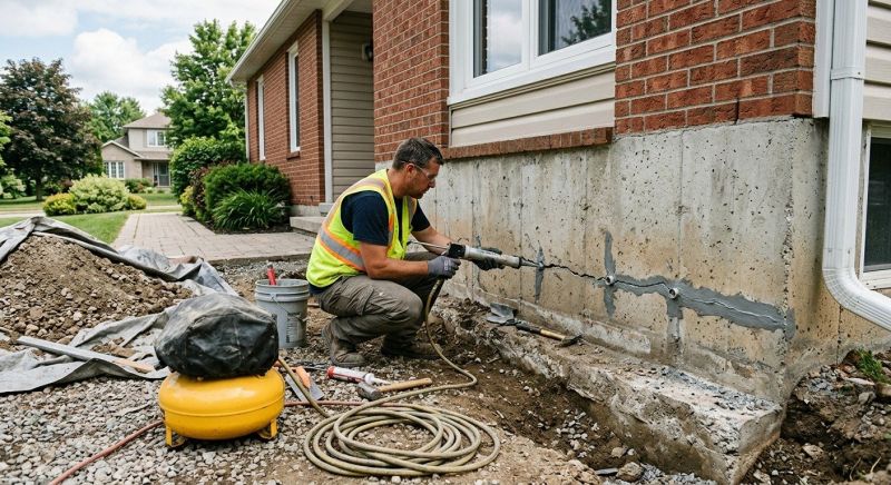 Basement Foundation Repair in Rowley, MA