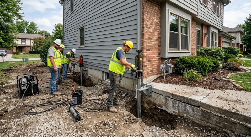 Basement Stabilization in Hampton, NH