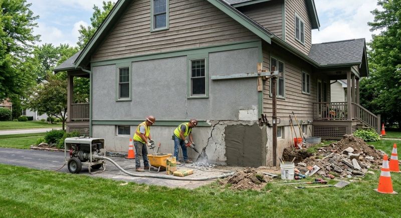 Building Foundation Repair in Dover, NH