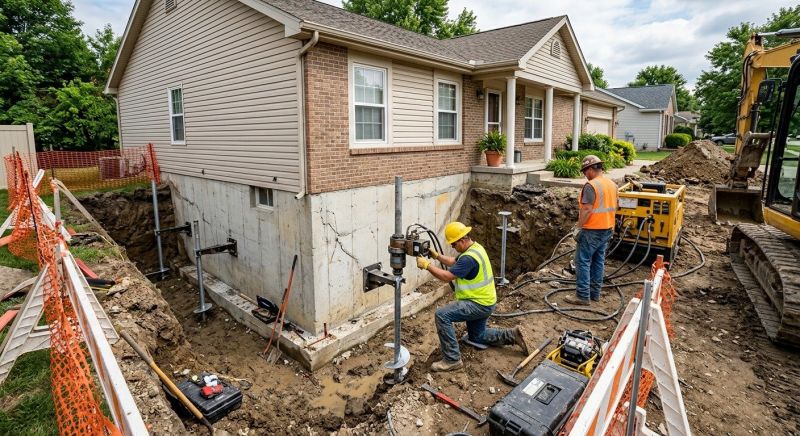 Building Foundation Repair in Dover, NH