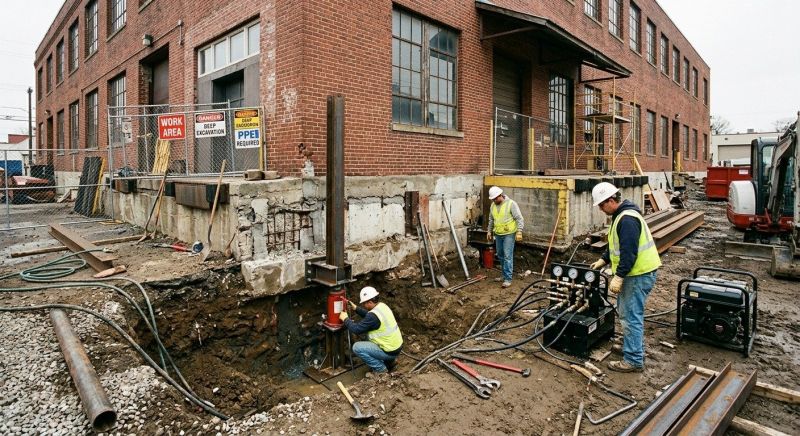 Building Foundation Repair in Eliot, ME