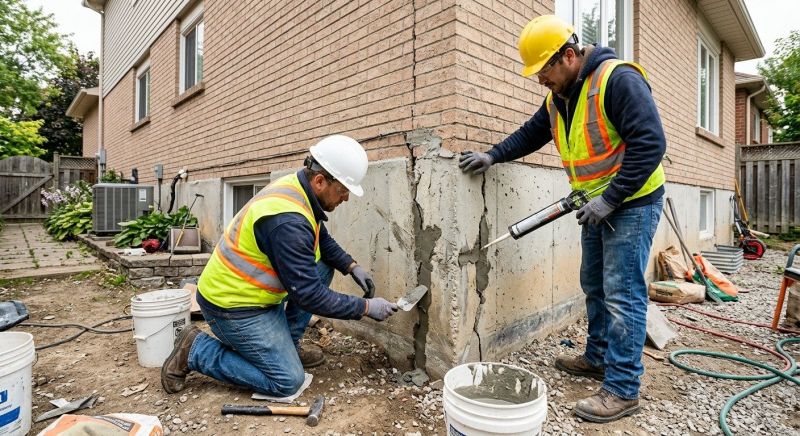 Building Foundation Repair in Greenland, NH