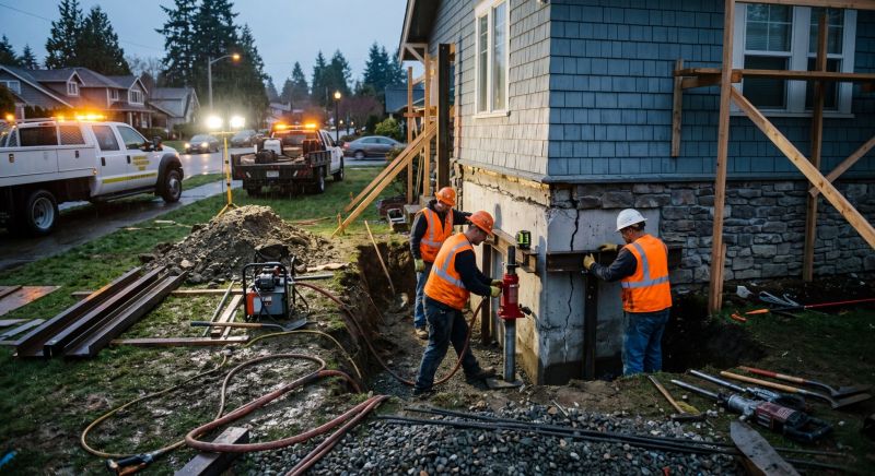 Building Foundation Repair in Rockingham County, NH