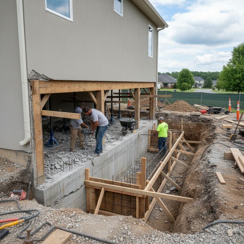 Building Foundation Repair in Topsfield, MA