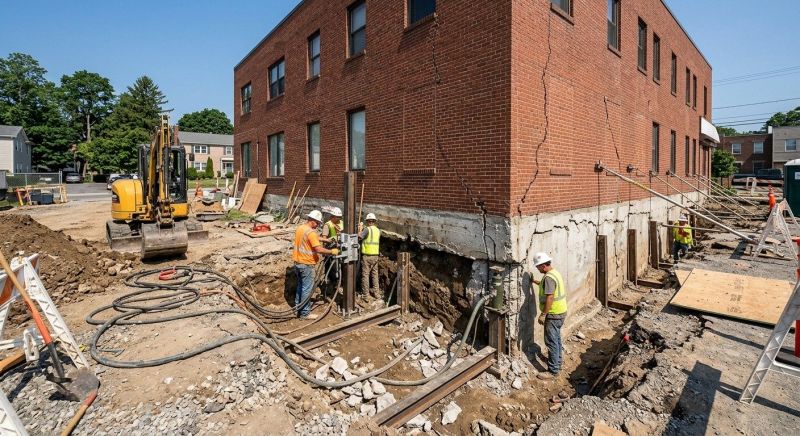 Building Foundation Repair in York, ME
