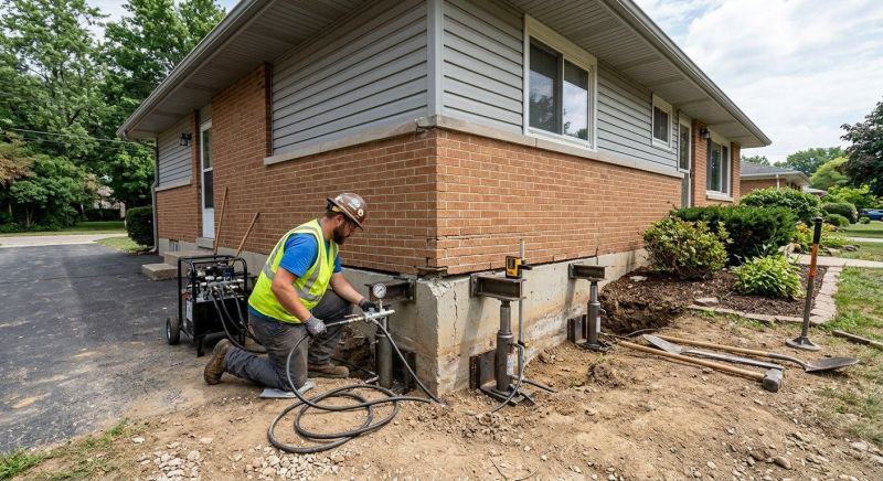 Concrete Foundation Leveling in Barrington, NH