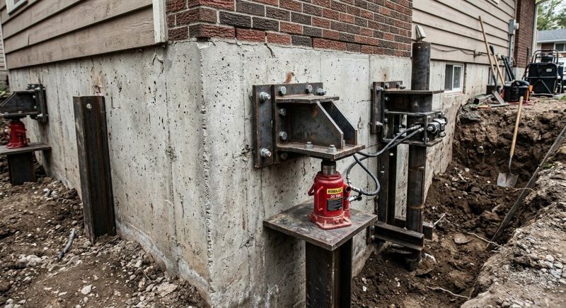 Concrete Foundation Leveling in Rye, NH