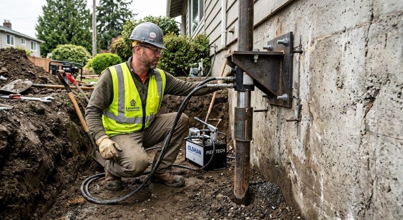 Concrete Foundation Leveling in Salisbury, MA