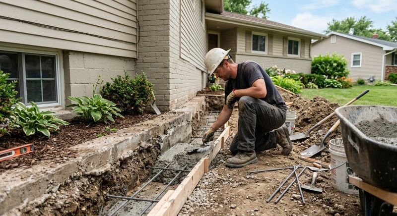Concrete Foundation Repair in Dover, NH