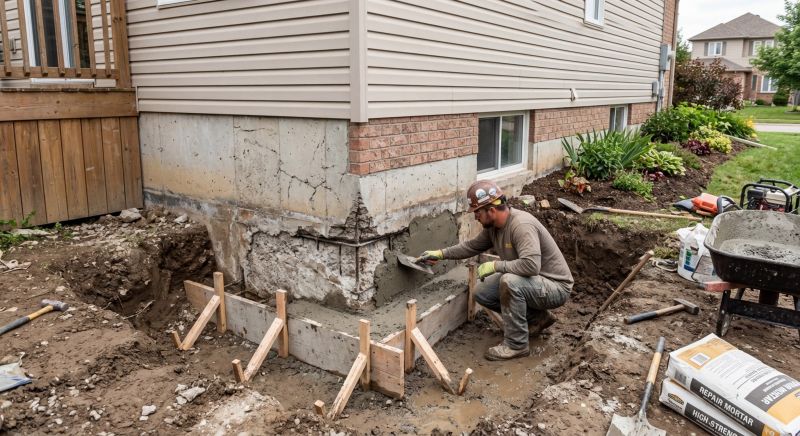 Concrete Foundation Repair in Exeter, NH