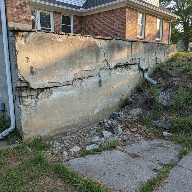Cracked Foundation Repair in Barrington, NH