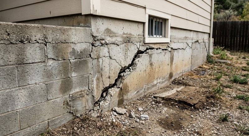 Cracked Foundation Repair in Derry, NH