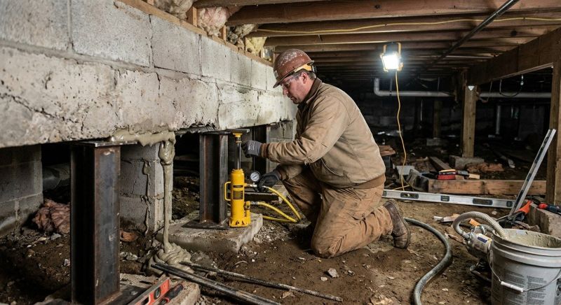 Crawlspace Foundation Repair in Dover, NH