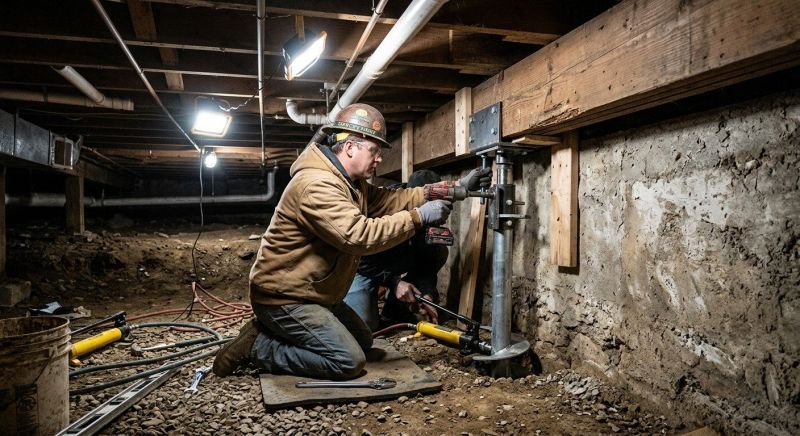 Crawlspace Foundation Repair in Essex, MA