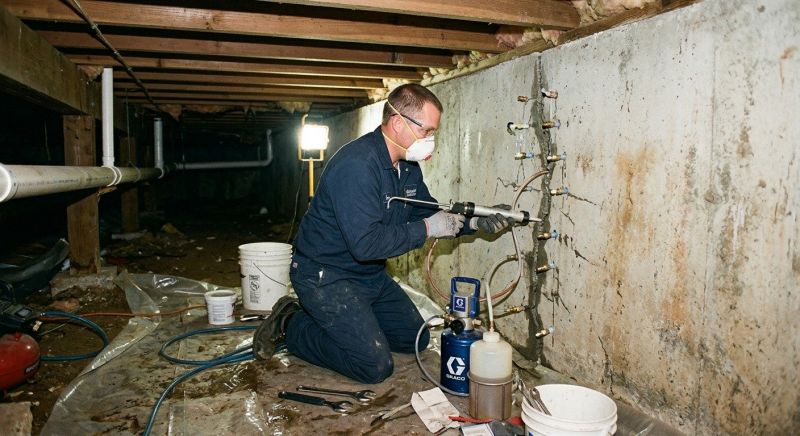 Crawlspace Foundation Repair in Methuen, MA