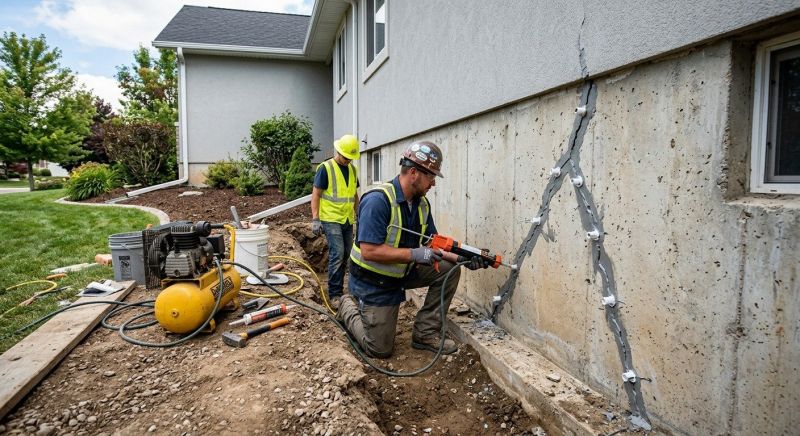 Foundation Damage Repair in Plaistow, NH