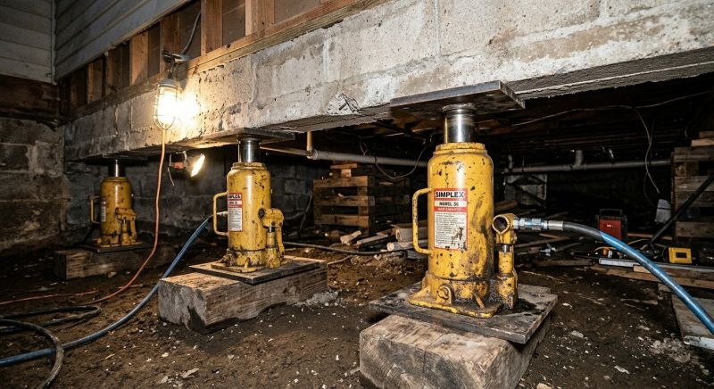 Foundation Jacking in Cape Neddick, ME