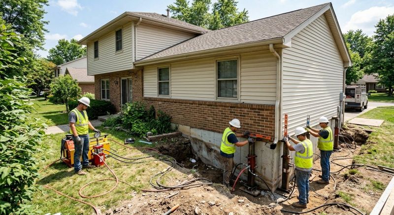 Foundation Jacking in Haverhill, MA