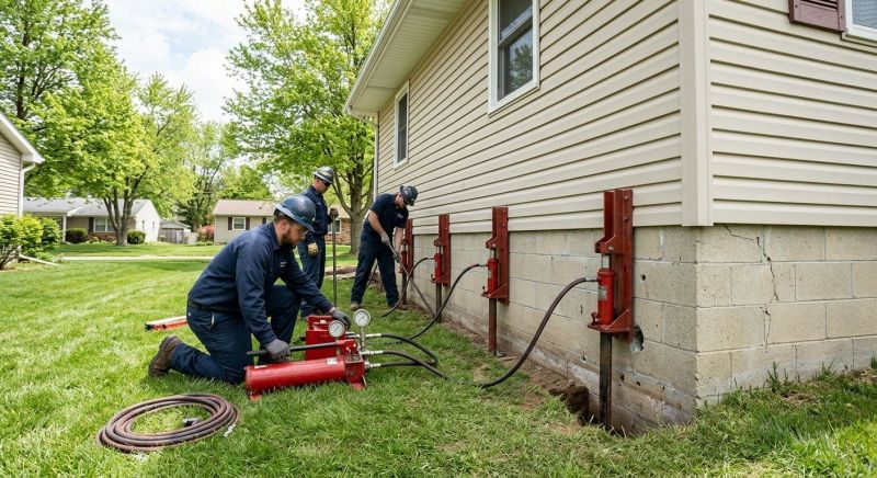 Foundation Jacking in Topsfield, MA