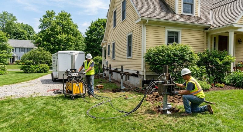 Foundation Lifting in Hampstead, NH