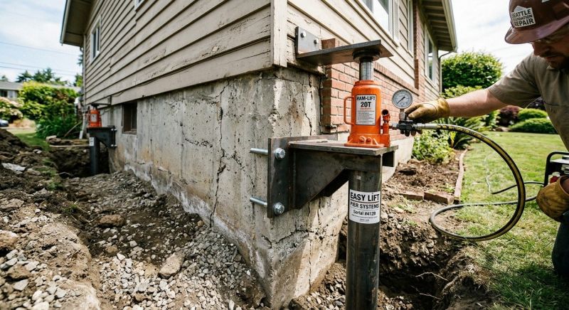 Foundation Lifting in Newmarket, NH