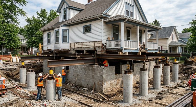 Foundation Raising in Ogunquit, ME