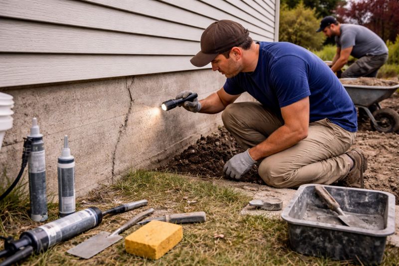 Foundation Repair in Rockport, MA