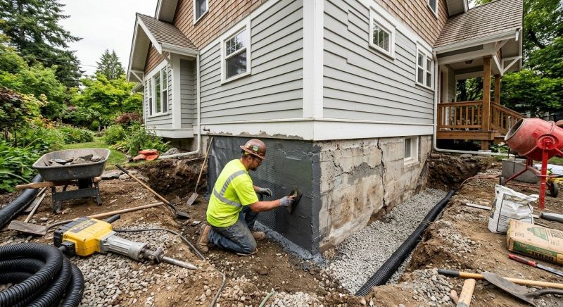 Foundation Restoration in Hampton, NH