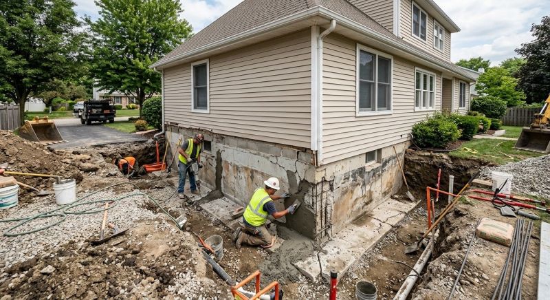Foundation Restoration in Hampton, NH