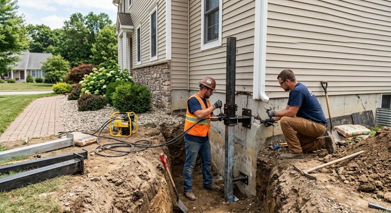 Foundation Stabilizing in Cape Neddick, ME