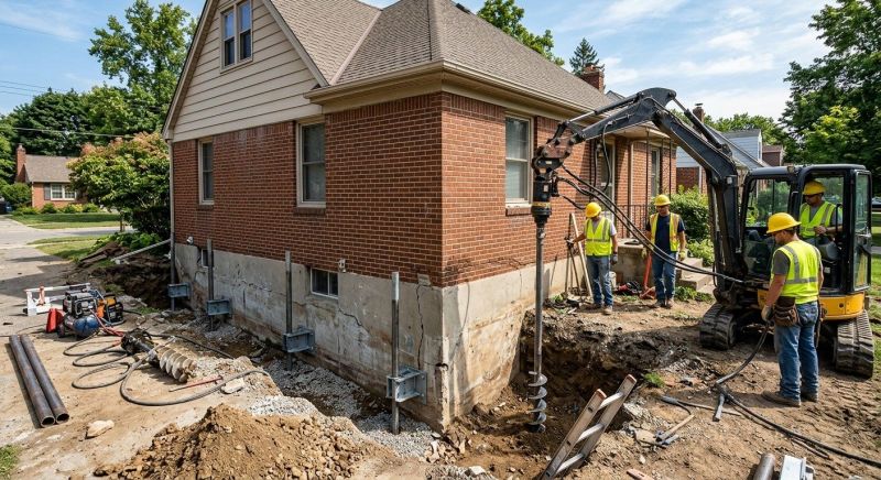 Foundation Stabilizing in Hampton, NH