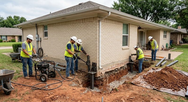 Foundation Stabilizing in Raymond, NH