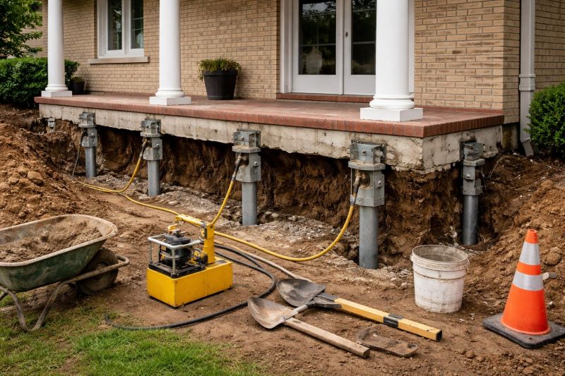 Foundation Stabilizing in Rockport, MA