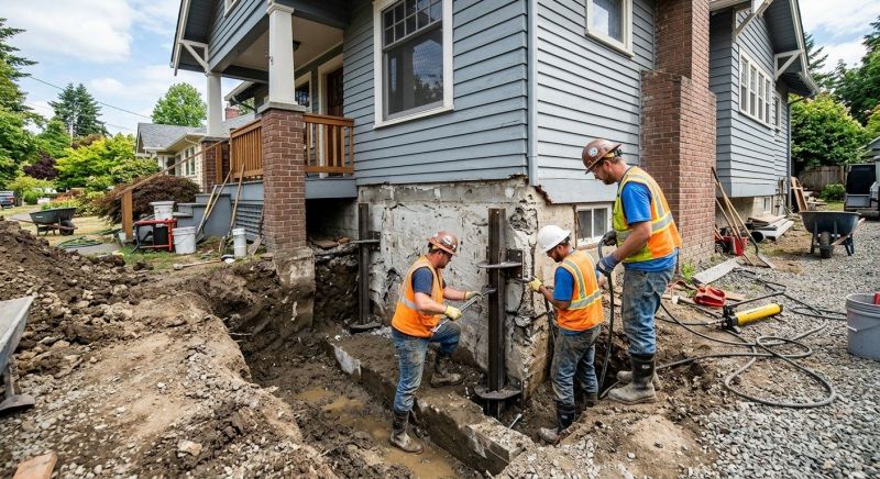 Foundation Structural Repair in Durham, NH