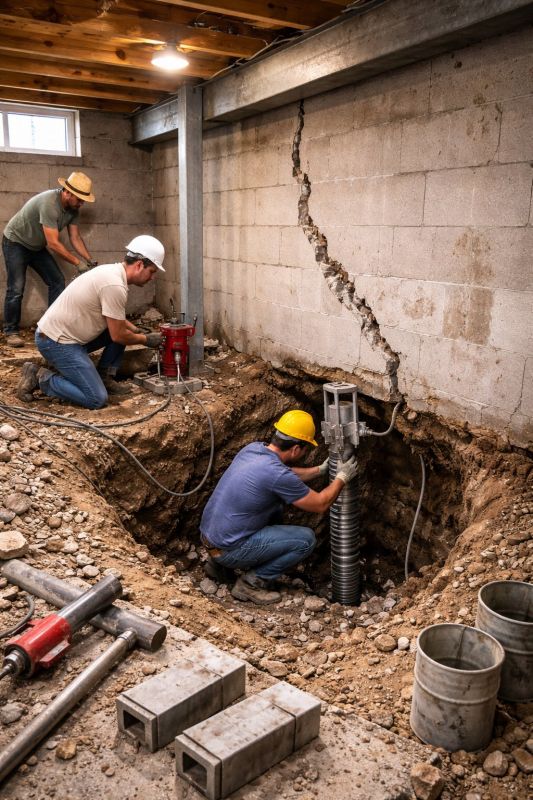 Foundation Structural Repair in Gloucester, MA