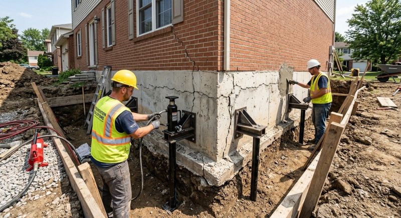 Foundation Structural Repair in Hampstead, NH