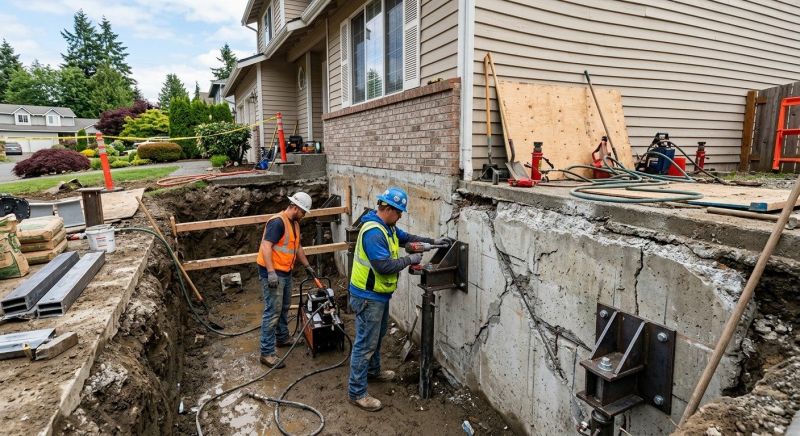 Foundation Structural Repair in Ipswich, MA