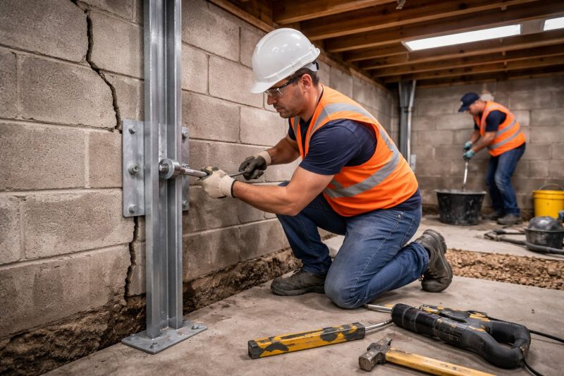 Foundation Structural Repair in Raymond, NH
