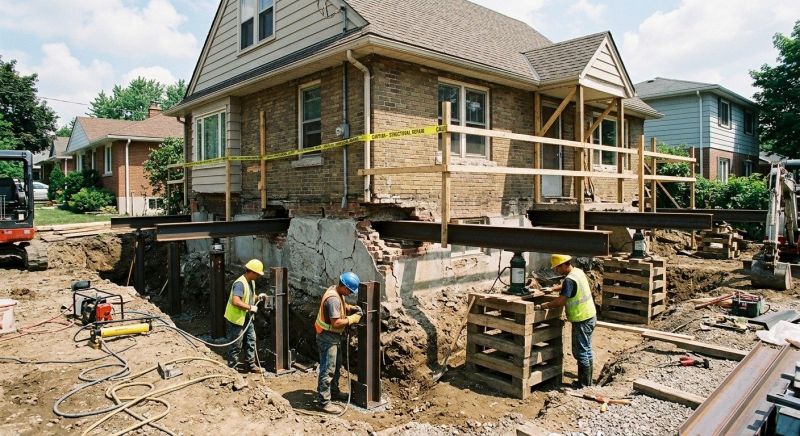 Foundation Structural Repair in Rockingham County, NH