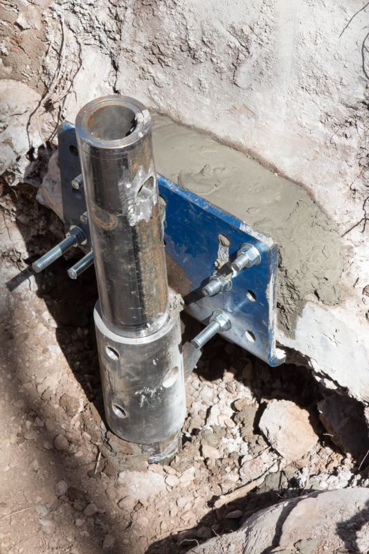 Helical Piers Installation in Hampton, NH
