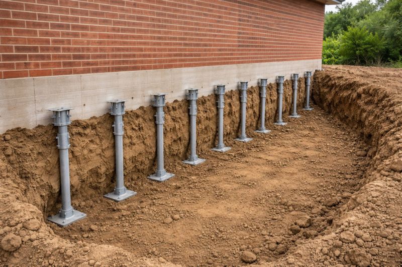 Helical Piers Installation in Hampton, NH
