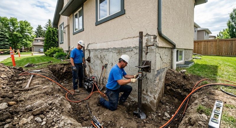 Helical Pile Installation in Hampton, NH