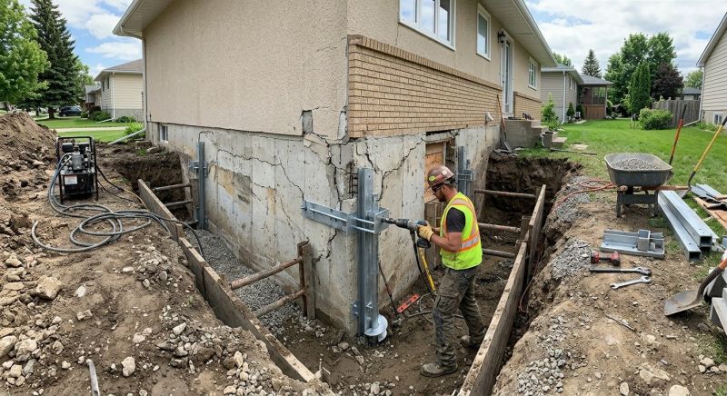 Home Foundation Repair in Georgetown, MA