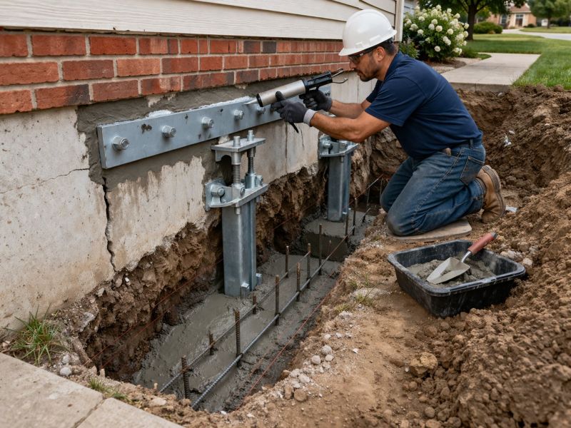 Home Foundation Repair in Rockport, MA