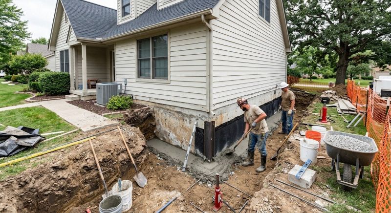 House Foundation Repair in Haverhill, MA