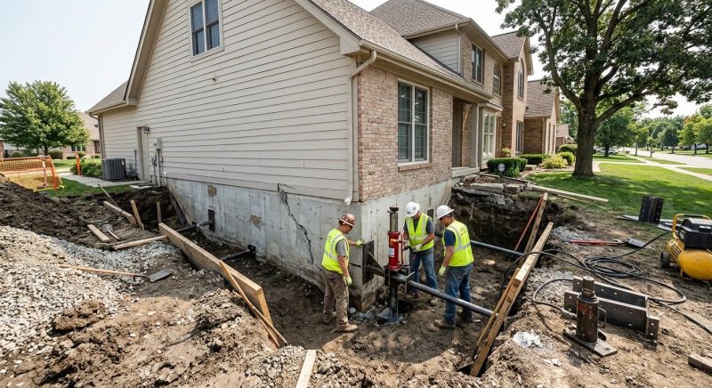 House Foundation Repair in Ipswich, MA
