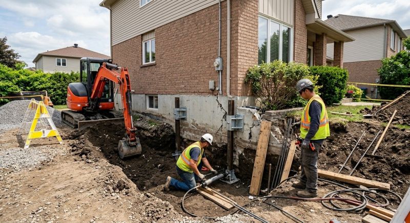 House Foundation Repair in Seabrook, NH