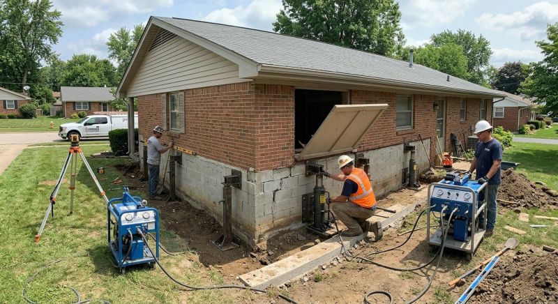 House Leveling in Newbury, MA