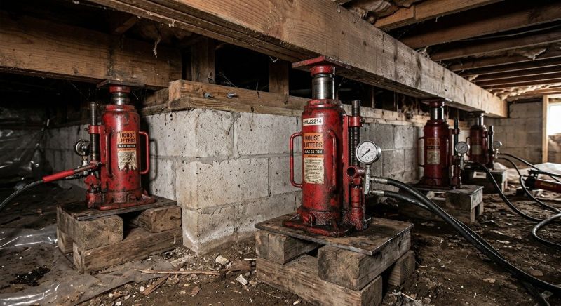 House Settling Repair in Hampton, NH
